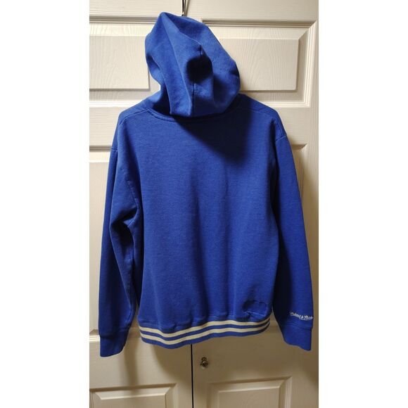 Mitchell & Ness Women's Blue Retro Denver Broncos Logo Hoody XL - Picture 2 of 8